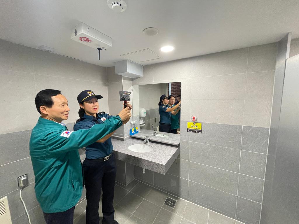 진주 경찰서, ‘불법 촬영기기’ 특별 합동점검